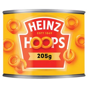 Heinz spaghetti Hoops in Tomato Sauce
