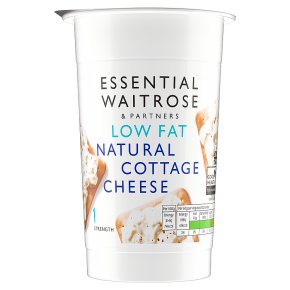 essential Waitrose low fat natural cottage cheese