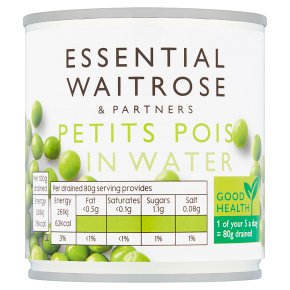 Essential Petits Pois in Water