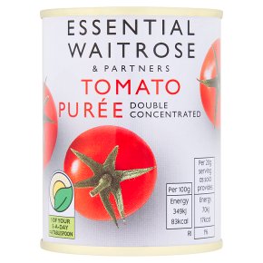 essential Waitrose Double Concentrated Tomato Puree