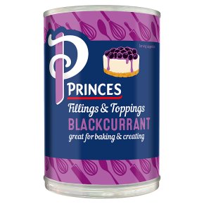 Princes blackcurrant fruit filling