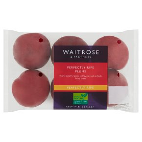 Waitrose Perfectly Ripe Plums
