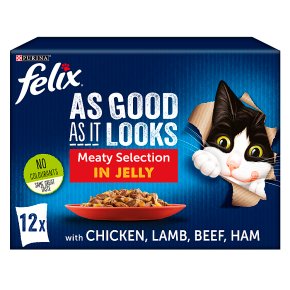 Felix As Good as it Looks Meaty Selection in Jelly