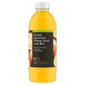 No.1 Freshly Squeezed Orange Juice with Bits