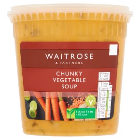 Waitrose chunky vegetable soup