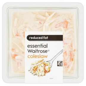 essential Waitrose reduced fat coleslaw
