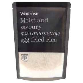 Waitrose microwave egg fried rice