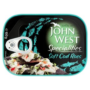 John West soft cod roes