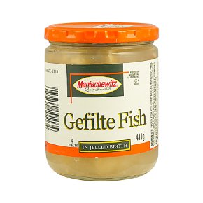 Kosher Manischewitz gefilte fish