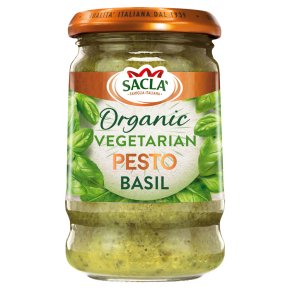 Sacla' organic basil pesto