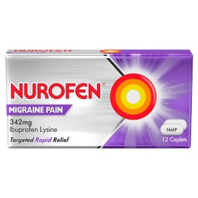 Nurofen 12 migraine pain tablets