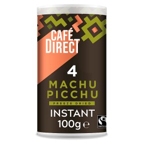 Cafédirect Fairtrade Instant mountain reserve Machu Picchu