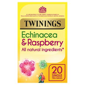 Twinings echinacea & raspberry 20 tea bags