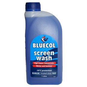 Bluecol screen wash