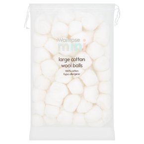 Waitrose baby cleansing balls