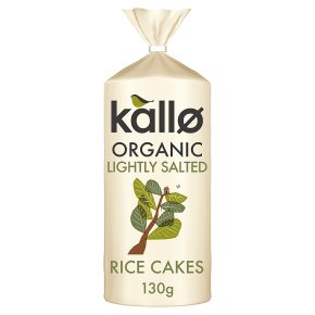 Kallo original organic wholegrain rice cakes