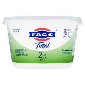 Total 2% low fat Greek strained yoghurt
