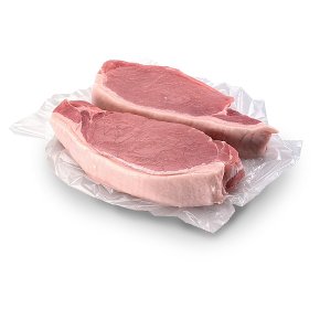 No.1 Hampshire Breed Boneless Rind On Pork Loin Steak