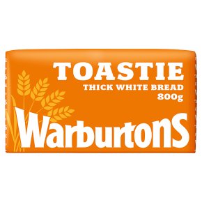 Warburtons toastie thick sliced white bread