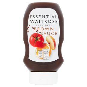 essential Waitrose Squeezy Brown Sauce