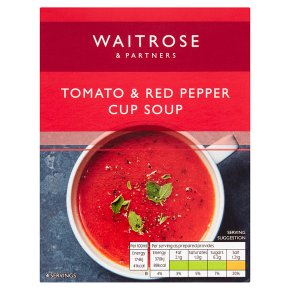 Waitrose Rich & Warming Tomato Pepper Cup Soup