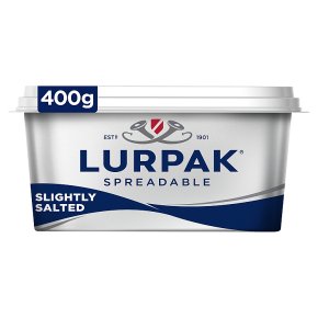Lurpak slightly salted spreadable