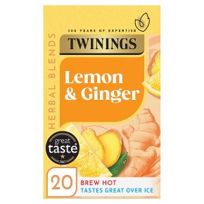 Twinings Lemon & Ginger Tea 20s
