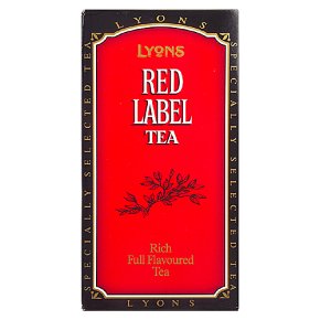 Lyons red label loose tea