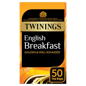 Twinings English breakfast 50 tea bags