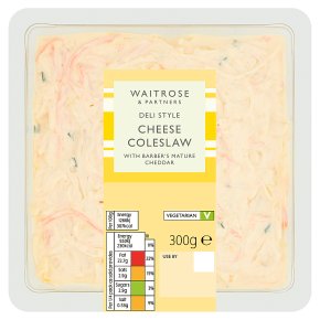 Waitrose deli style cheese coleslaw