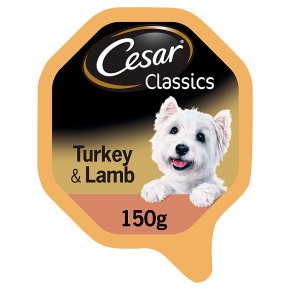 CESAR Classics Dog Tray with Turkey and Lamb in Loaf 150g