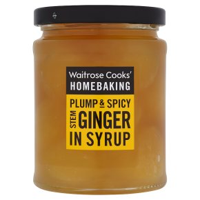 Waitrose Chinese Stem Ginger (in syrup)