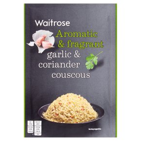 Waitrose garlic & coriander couscous