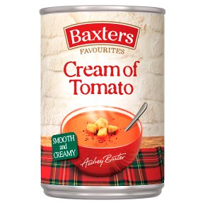 Baxters Favourites cream of tomato soup