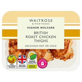 Waitrose British roast chicken thighs