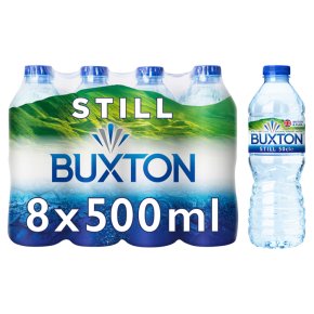 Buxton still natural mineral water