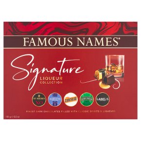 Famous Names liqueur chocolates
