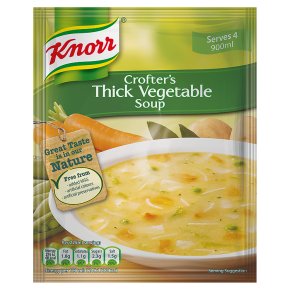 Knorr thick vegetable dry soup