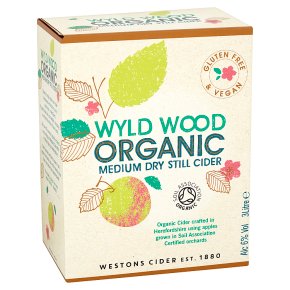 Westons organic vintage cider draught