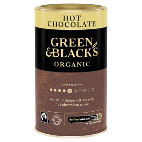 Green & Black's organic hot chocolate