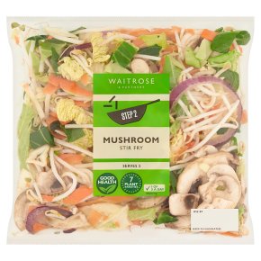 Waitrose mushroom stir fry