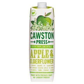Cawston Press pressed apple & elderflower juice