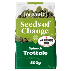 Seeds of Change organic spinach trottole pasta
