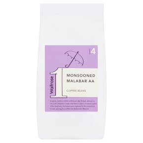 Waitrose 1 monsooned malabar AA coffee beans