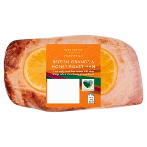 Waitrose orange & honey roast ham