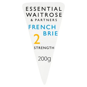 essential Waitrose French mild Brie cheese