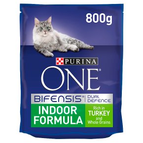 Purina ONE Indoor Dry Cat Food Turkey and Wholegrain