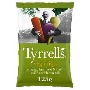 Tyrrells mixed root vegetable chips
