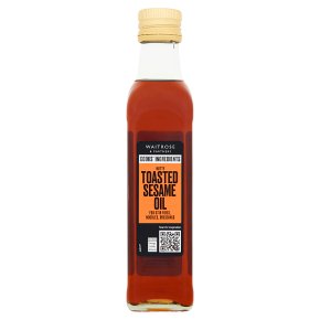 Waitrose toasted sesame oil