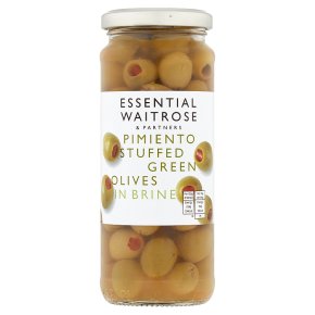 Waitrose Spanish stuffed green olives